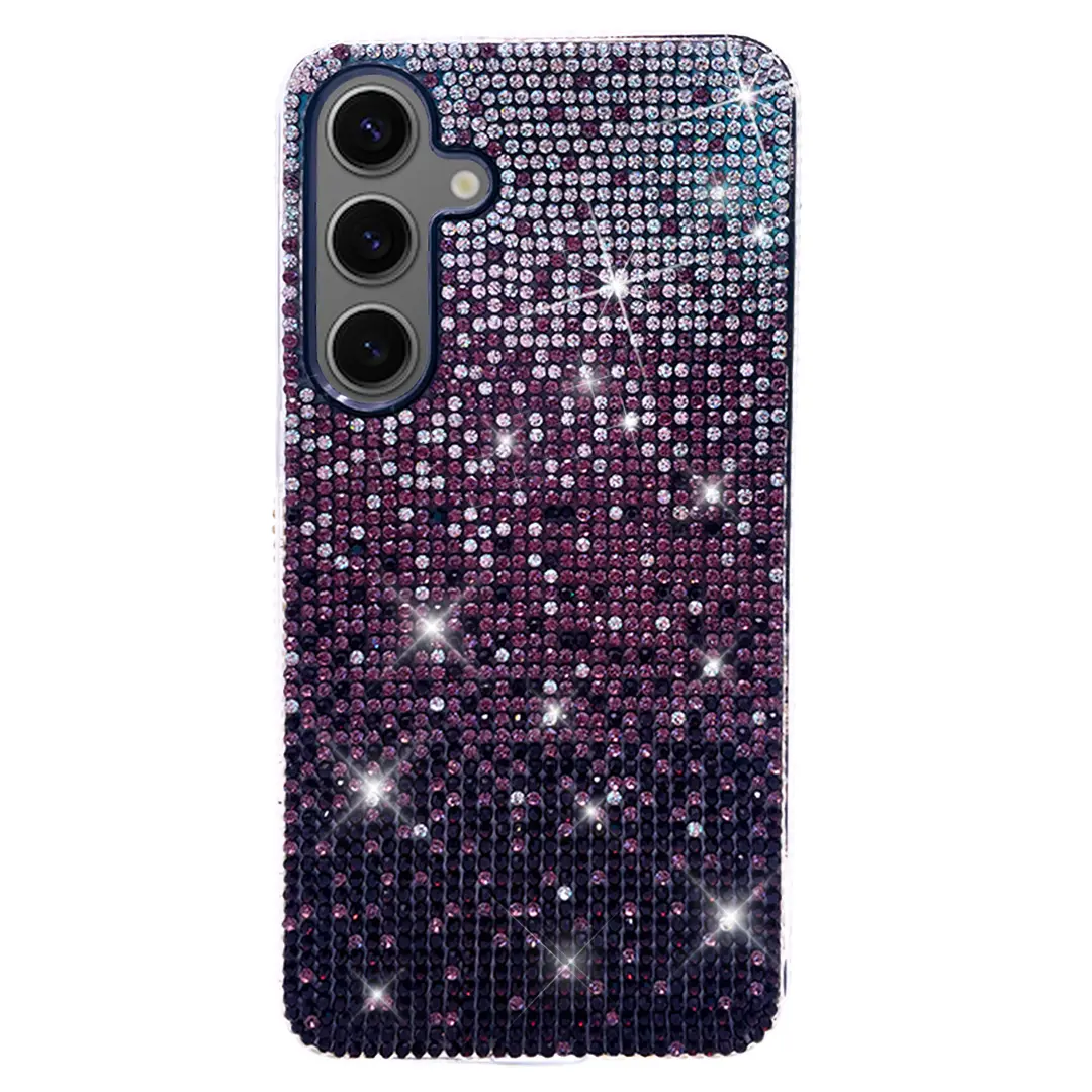 Samsung Galaxy S25/S24 Designed Case Bling Party Diamond Purple